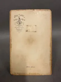 Ekstremt sjældent originalt signeret billede af Christian X og Alexandrine