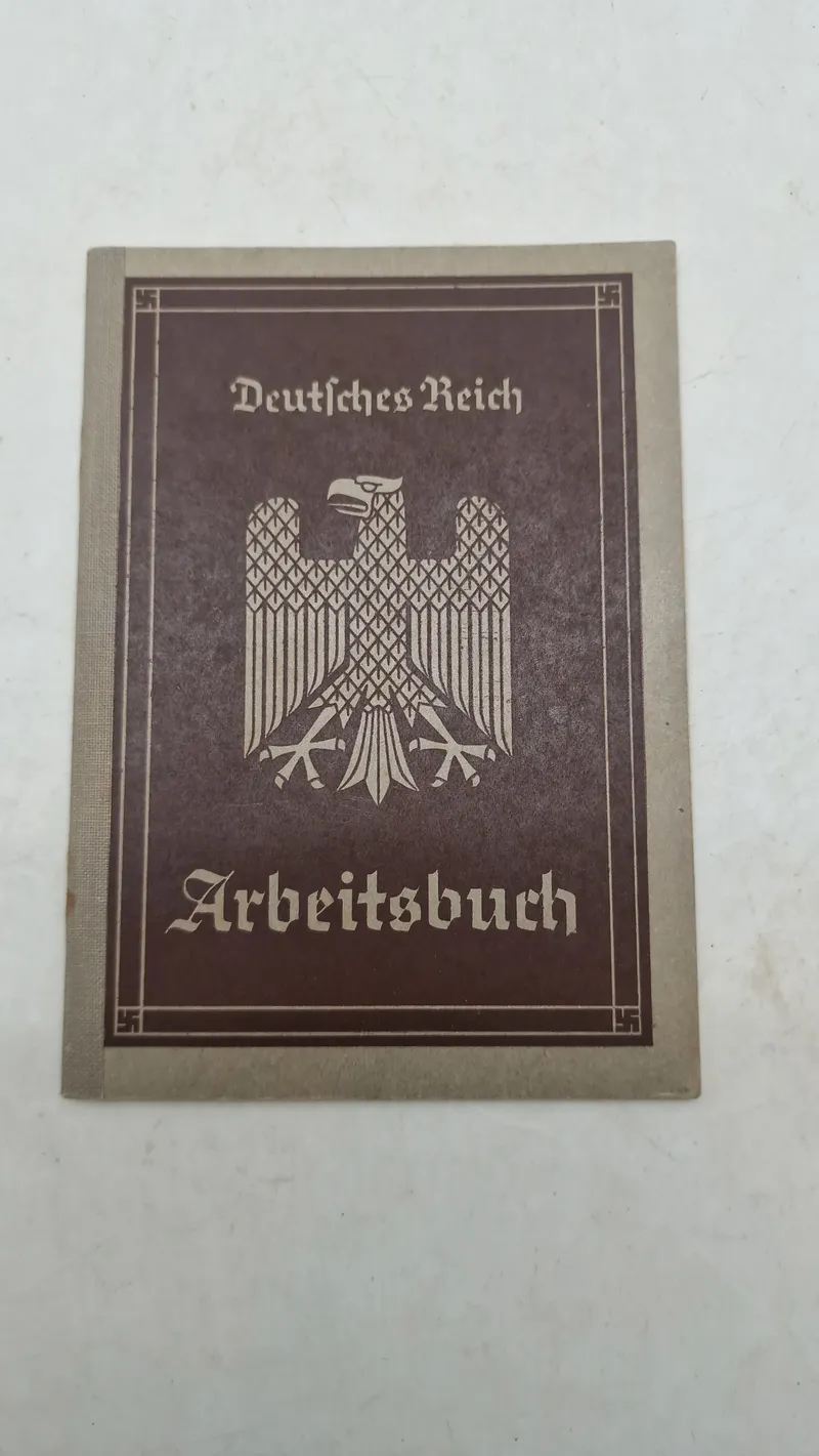 Original tysk Arbeitsbuch