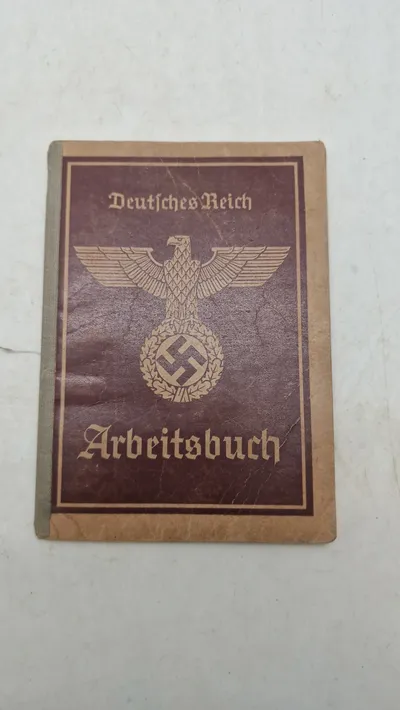 Original tysk Arbeitsbuch