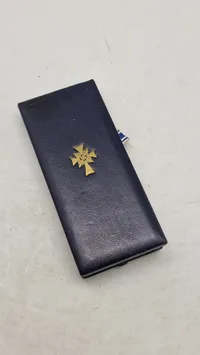 Originalt tysk Mutterkreuz 1.kl med æske og Hersteller