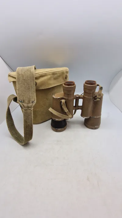 Original M/50 kikkert med taske klar i optik