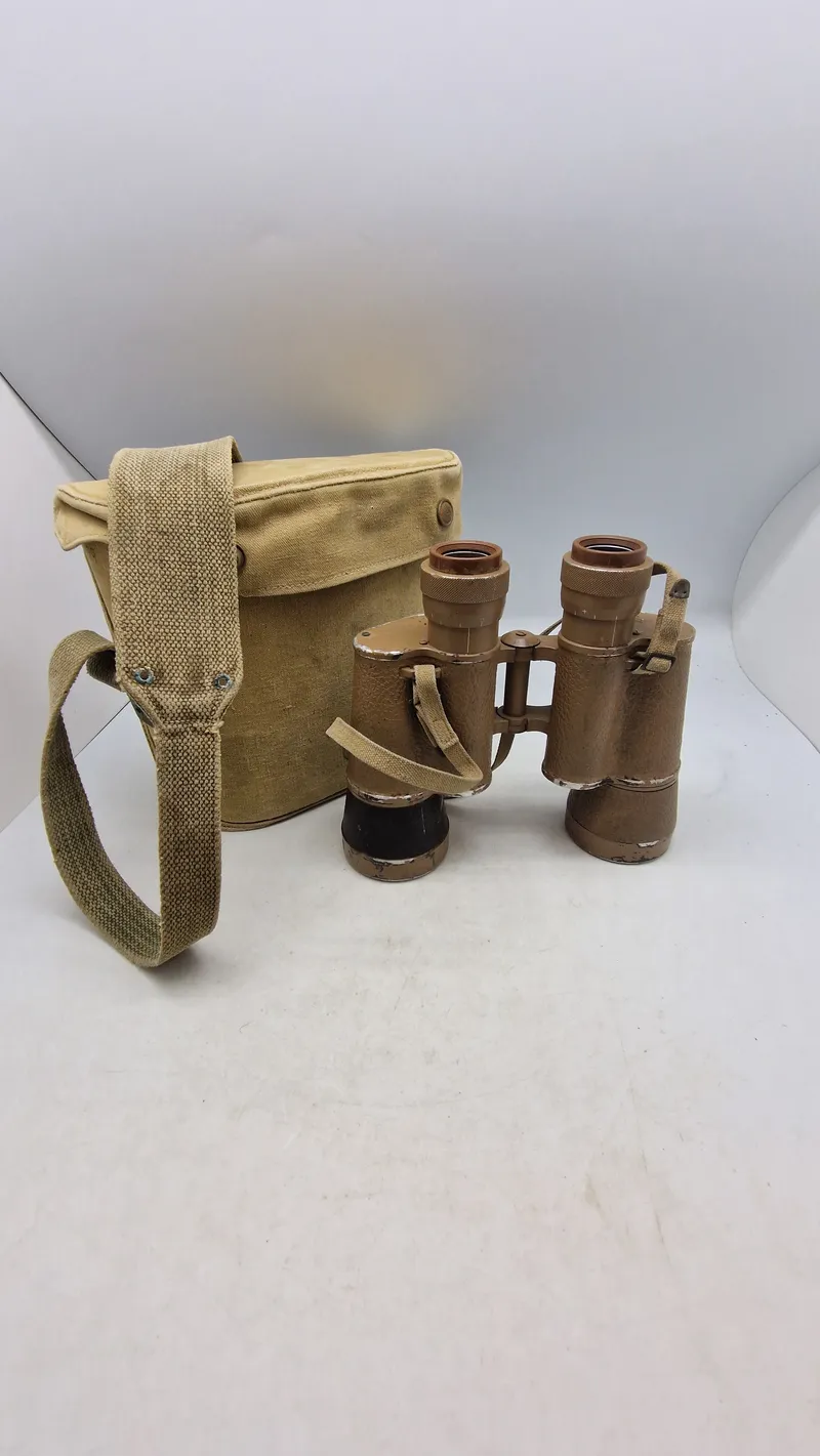 Original M/50 kikkert med taske klar i optik