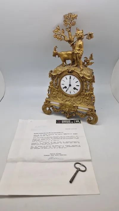 Originalt Fransk Taffelur ca 1860