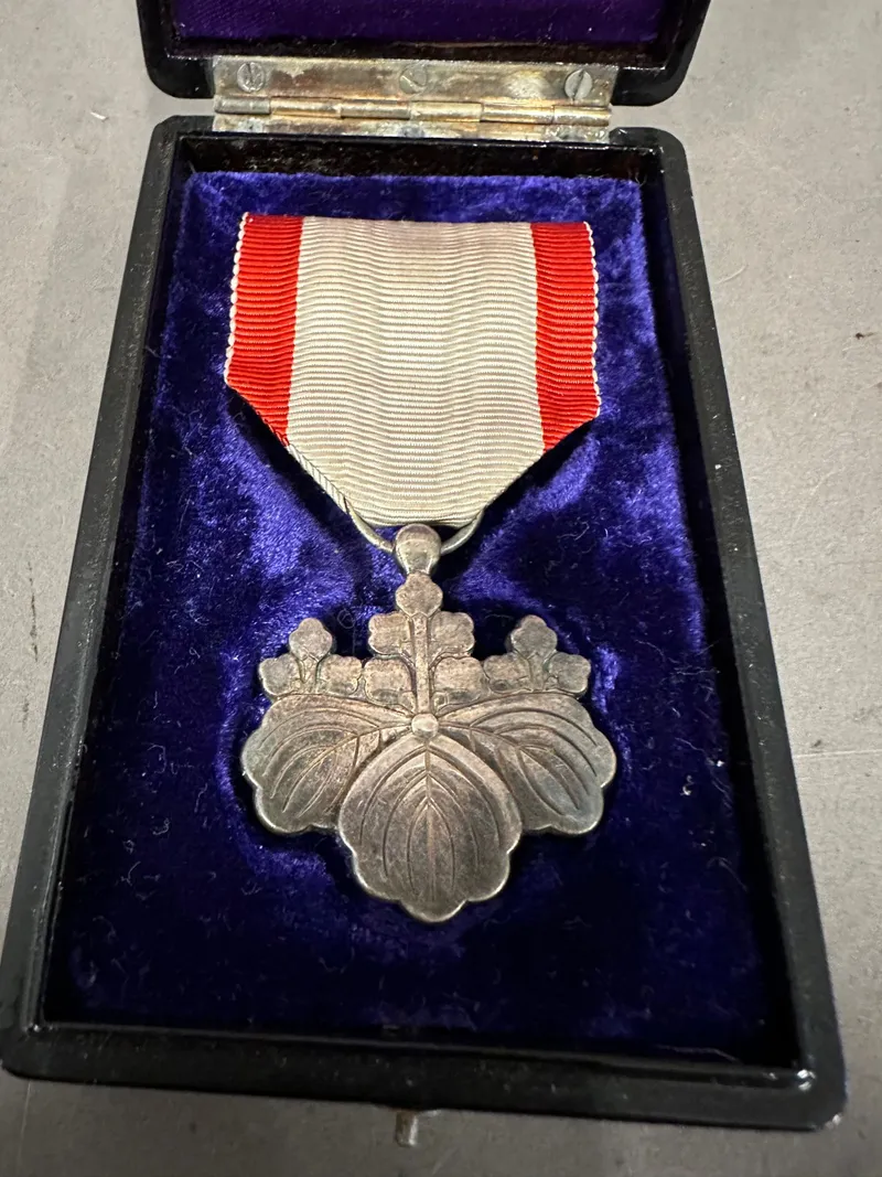 Original Japansk WW2 order of the Rising Sun 8 klasse