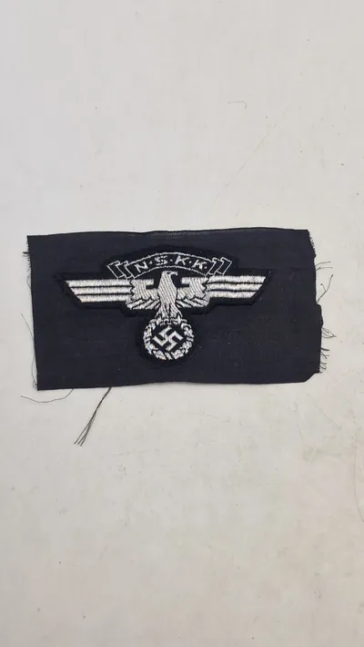 Originalt ærmemærke fra Nationalsozialistisches Kraftfahrkorps (NSKK),