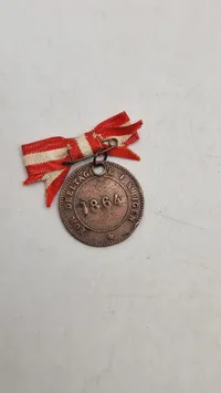 Original1864 krigsdeltager medalje