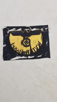 Originalt WVD Brüssel Sleeve Insignia" (Wehrmacht-Verkehrsdirektion Brüssel)
