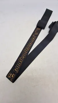 Originalt Kriegsmarine Mützenbänder - 5. Schiffsstammabteilung 5."