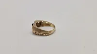 Forgyldt fingerring