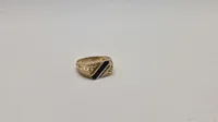 Forgyldt fingerring