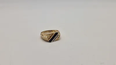 Forgyldt fingerring