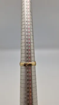 Forgyldt fingerring