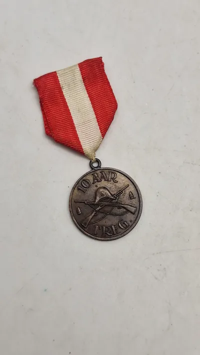 Original medalje - 10 år, 1 regiment