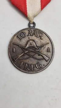 Original medalje - 10 år, 1 regiment