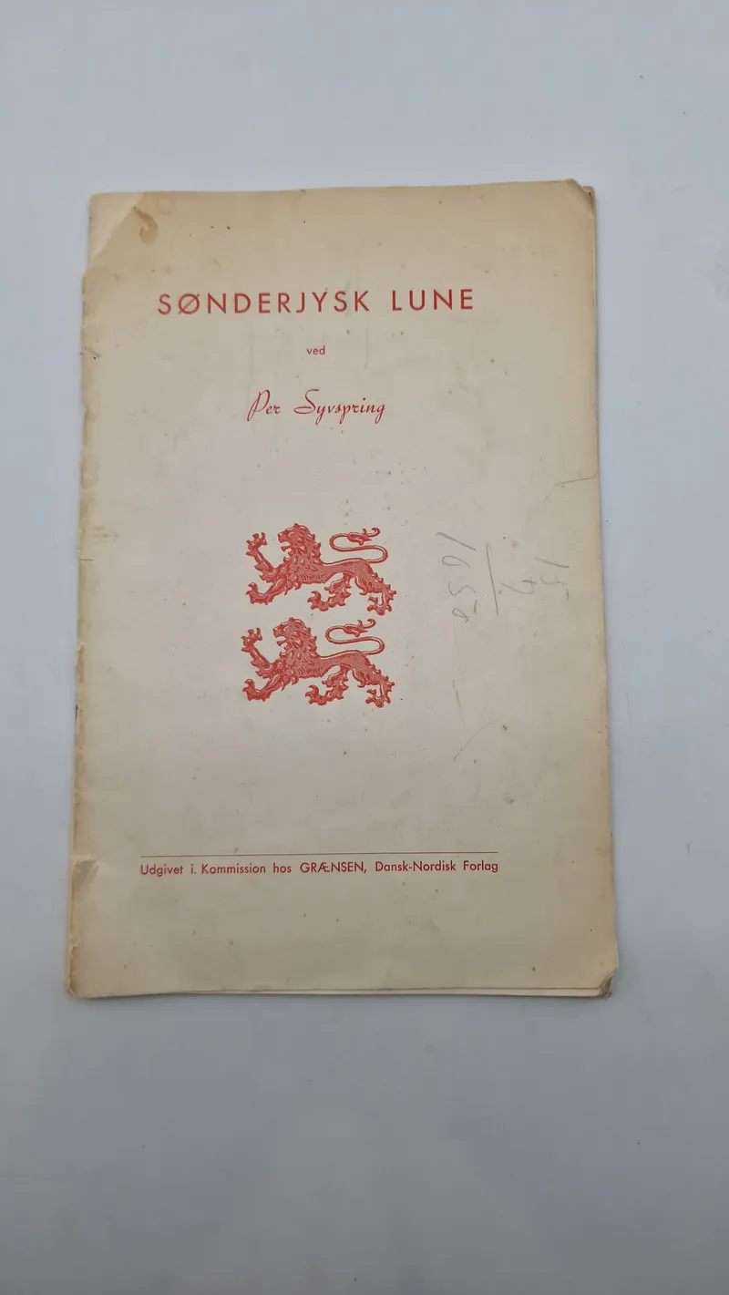 Original antinazistisk litteratur - Sønderjylland