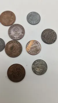 Originale tyske ww2 mønter