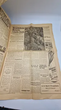 Original dansk befrielses avis - maj 1945