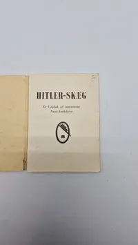 Original ww2  pjece - Hitler skæg