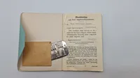 Original dansk soldaterbog med hundetegn