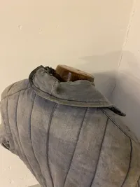Original Russisk WW2 telogreika jakke fundet i krigsfange lejer i Danmark