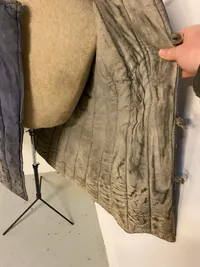 Original Russisk WW2 telogreika jakke fundet i krigsfange lejer i Danmark
