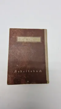 Original Deutsches Reich - Arbeitsbuch