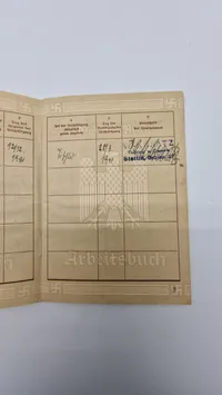 Original Deutsches Reich - Arbeitsbuch
