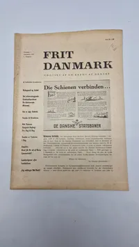 Originalt eks. af “Frit Danmark” ww2