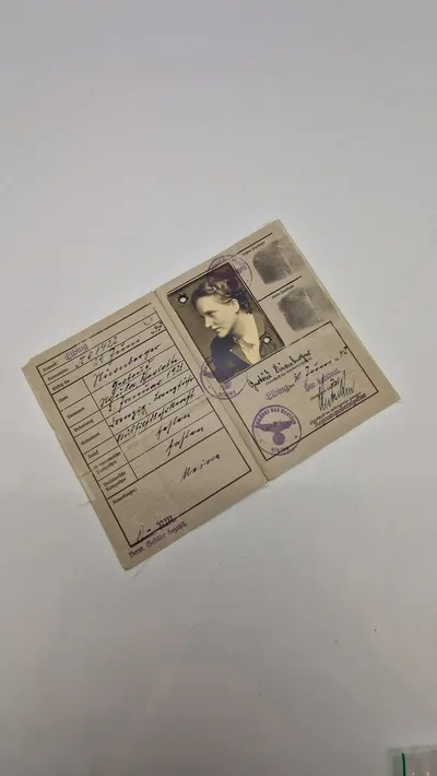 Originalt tysk ww2 Kennkarte
