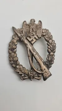 Originalt Infanterie sturmabzeichen - Hersteller Wilhelm Hobacher, Wien.