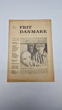 Originalt eks. af “Frit Danmark” ww2