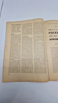 Originalt eks. af “Frit Danmark” ww2