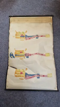 Original undervisningsplakat - Maskingevær M/62