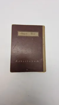 Original Deutsches Reich Arbeitsbuch