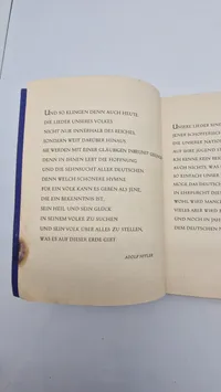Original tysk Hitler jugend sangbog