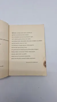 Original tysk Hitler jugend sangbog