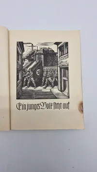 Original tysk Hitler jugend sangbog