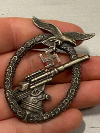 Originalt tysk Flakkampfabzeichen - ww2