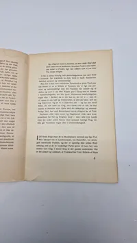 Originalt hæfte - “HVAD SKAL VI GØRE VED TYSKERNE BAGEFTER?"