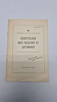 Beskyttelsen mod følgerne af luftangreb (København 1938)