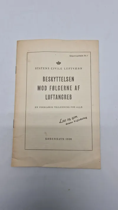 Beskyttelsen mod følgerne af luftangreb (København 1938)