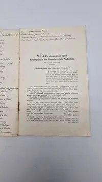 Original N.S.A.P flyer