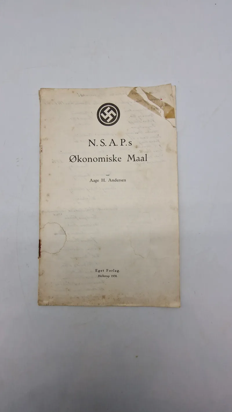 Original N.S.A.P flyer