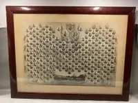 Stort originalt holdfoto 1924-1925) fra Livgarden ( Sendes på eget ansvar )