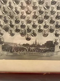 Stort originalt holdfoto 1924-1925) fra Livgarden ( Sendes på eget ansvar )