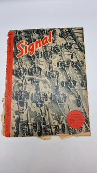 Samling originale signal blade - ww2