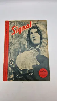 Samling originale signal blade - ww2