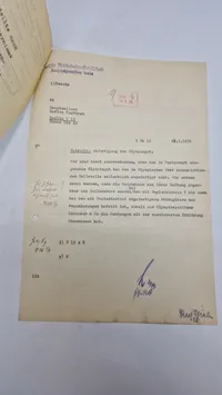 Originale tyske ww2 papirer