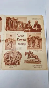 Originalt tysk olympiade blad - 1936