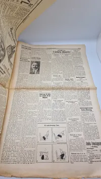 Originalt eks. af “Kolding Folkeblad” 1940